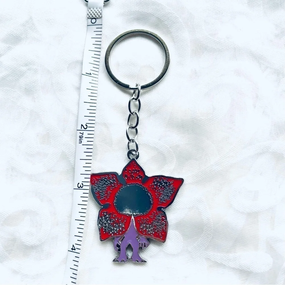 Stranger Things - Lot of 2 NEW - Demogorgon Keychain & Demogorgon Hawkins Pin